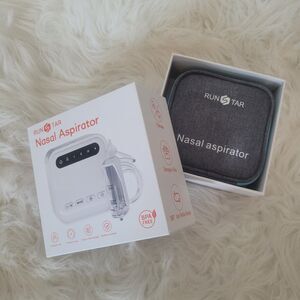 Baby Runstar Nasal Aspirator Electric Nose Sucker with 2 Modes, 3 Silicone/BT1